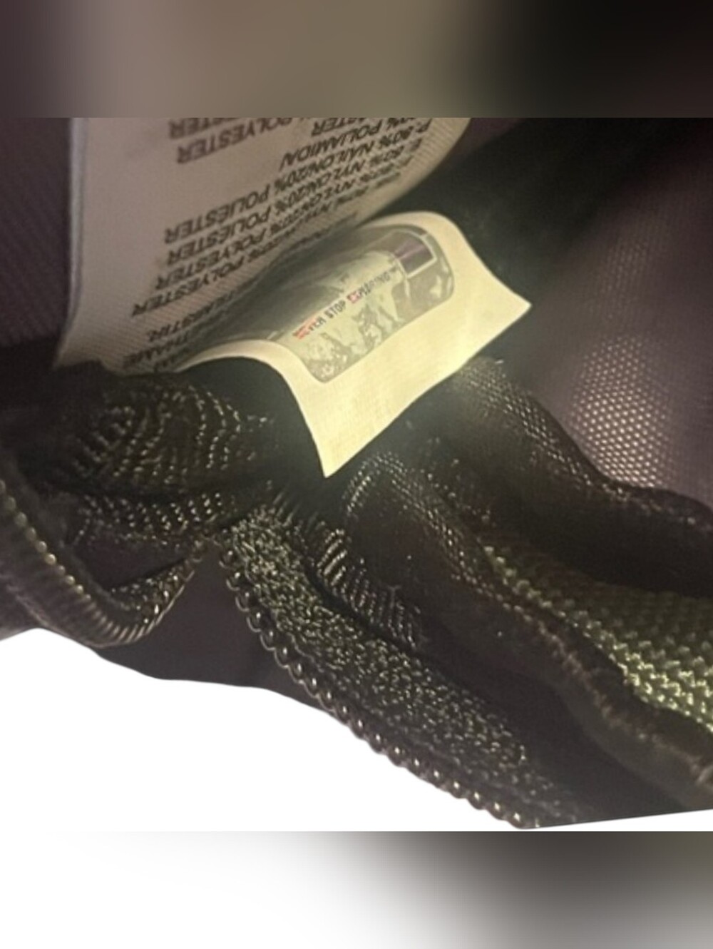 The North Face Green Waist Pack with Black Logo EUC - Picture 3 of 3